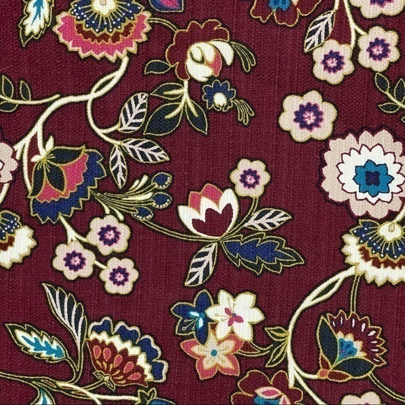 Loft Bold Floral Print Office to Date Night Skirt NWOT - Picture 3 of 8